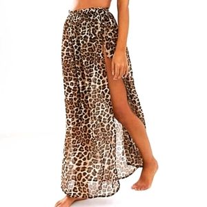 Miss Selfridge Exclusive wrap beach skirt